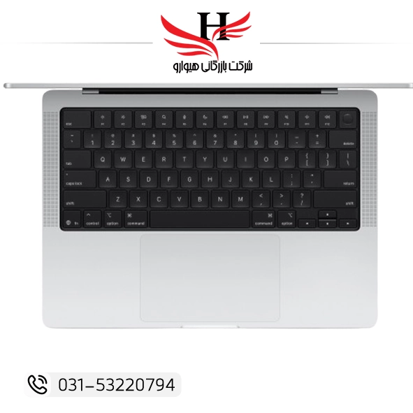لپ‌تاپ مک‌بوک پرو M5 14 اینچی با 16 گیگابایت رم و 512 گیگابایت SSD – نمایندگی رسمی هیوارو در شهرستان شهرضا و استان تهران